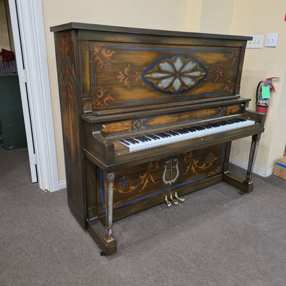 CURRENT SHOP WORK 1926 Ellington 54" Wood Finish Commissioned Upright Piano