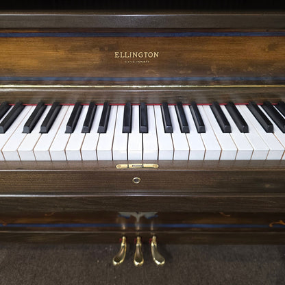 CURRENT SHOP WORK 1926 Ellington 54" Wood Finish Commissioned Upright Piano