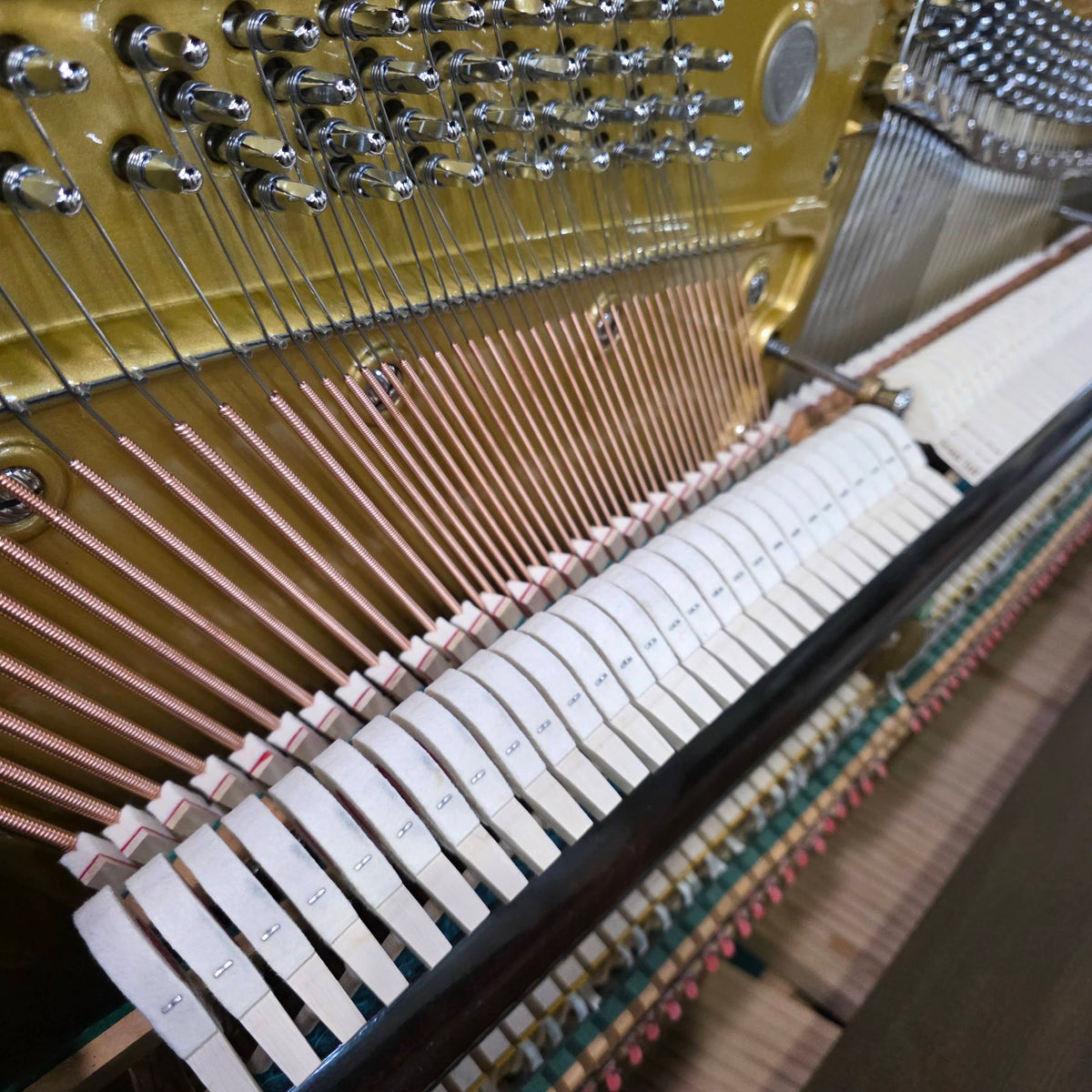 CURRENT SHOP WORK 1926 Ellington 54" Wood Finish Commissioned Upright Piano