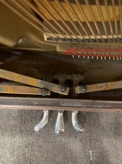 CURRENT SHOP WORK 1903 Schiller 57" Wood Finish Commissioned Upright Piano