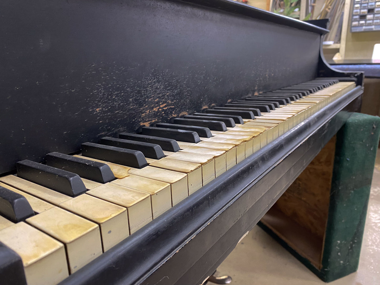 SOLD 1925 Steinway L 5'11" Satin Black Grand Piano