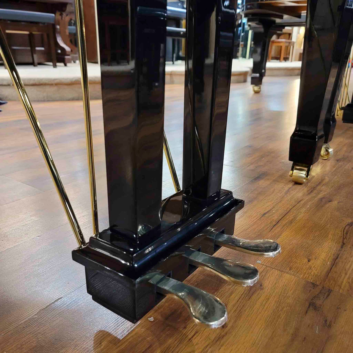 A. Geyer GG-160 5'3" Polished Black Grand Piano