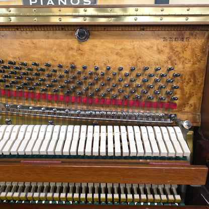 HEIRLOOM RESTORATION 1891 Weber Wood Finish 50" Commissioned Upright Piano