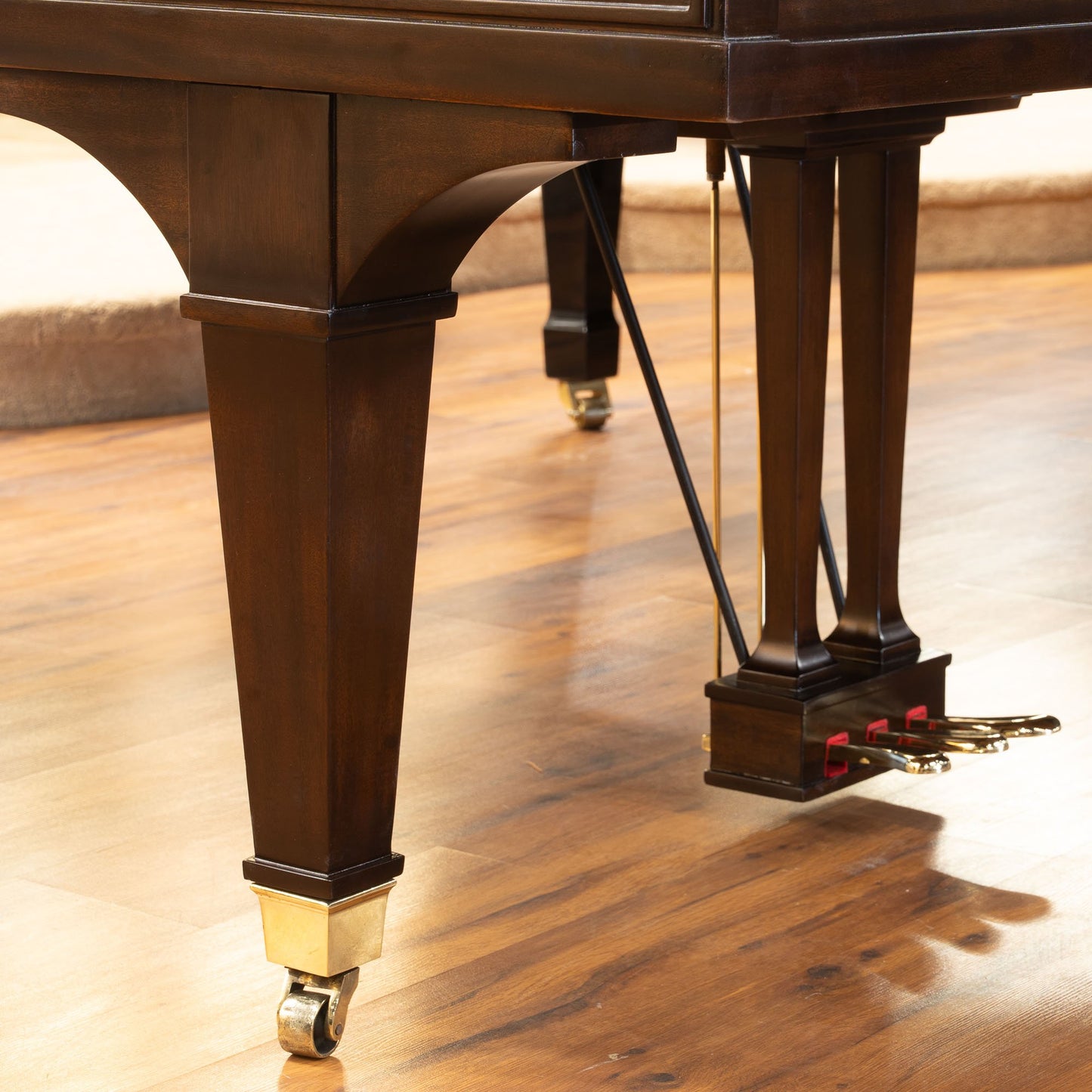 Image 12 of 1922 Baldwin Grand / 5'7" / Wood Finish with QRS Self Playing System