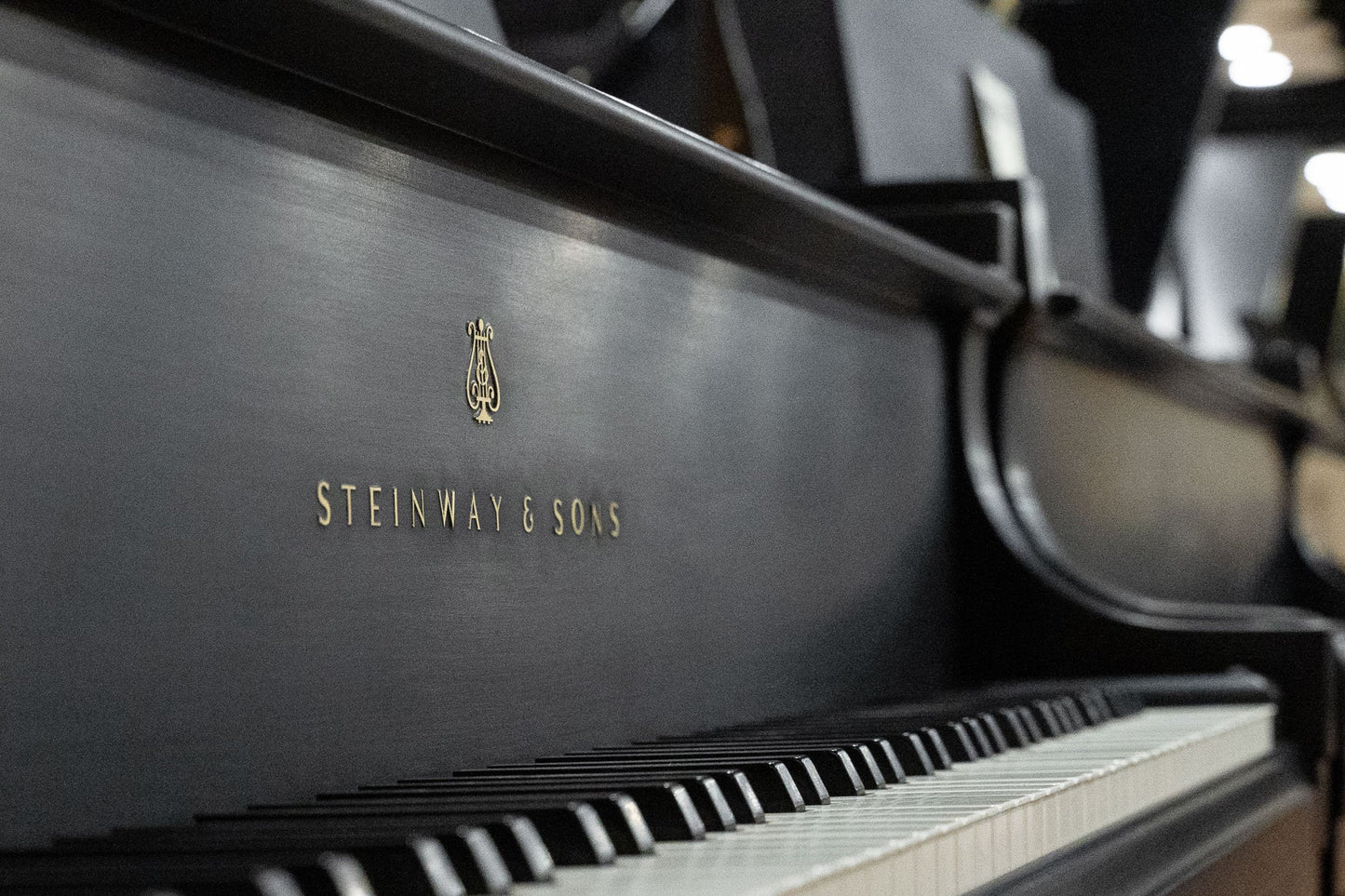 Image 4 of 1979 Steinway M Grand / Black / 5'7" with QRS Self Playing System