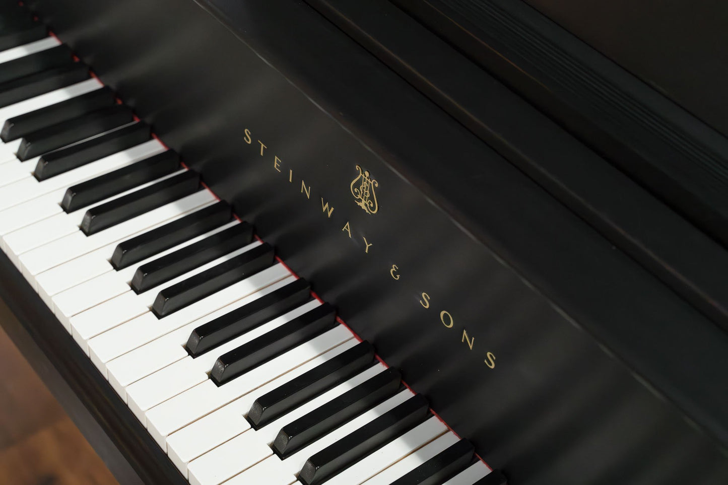 Image 9 of 1979 Steinway M Grand / Black / 5'7" with QRS Self Playing System