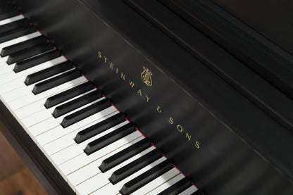 Image 9 of 1979 Steinway M Grand / Black / 5'7" with QRS Self Playing System