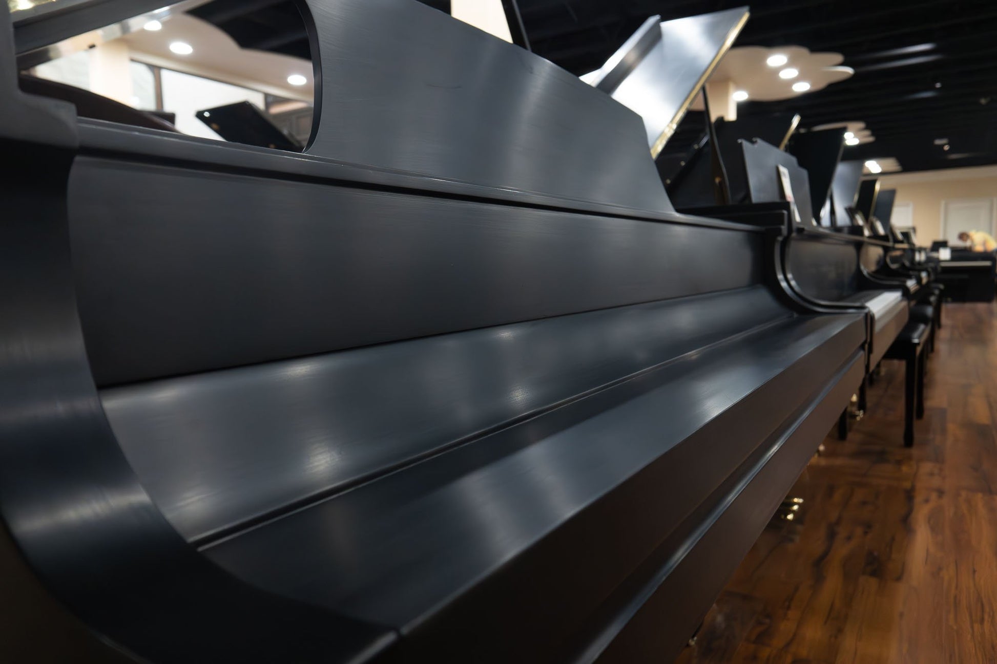 Image 12 of 1979 Steinway M Grand / Black / 5'7" with QRS Self Playing System