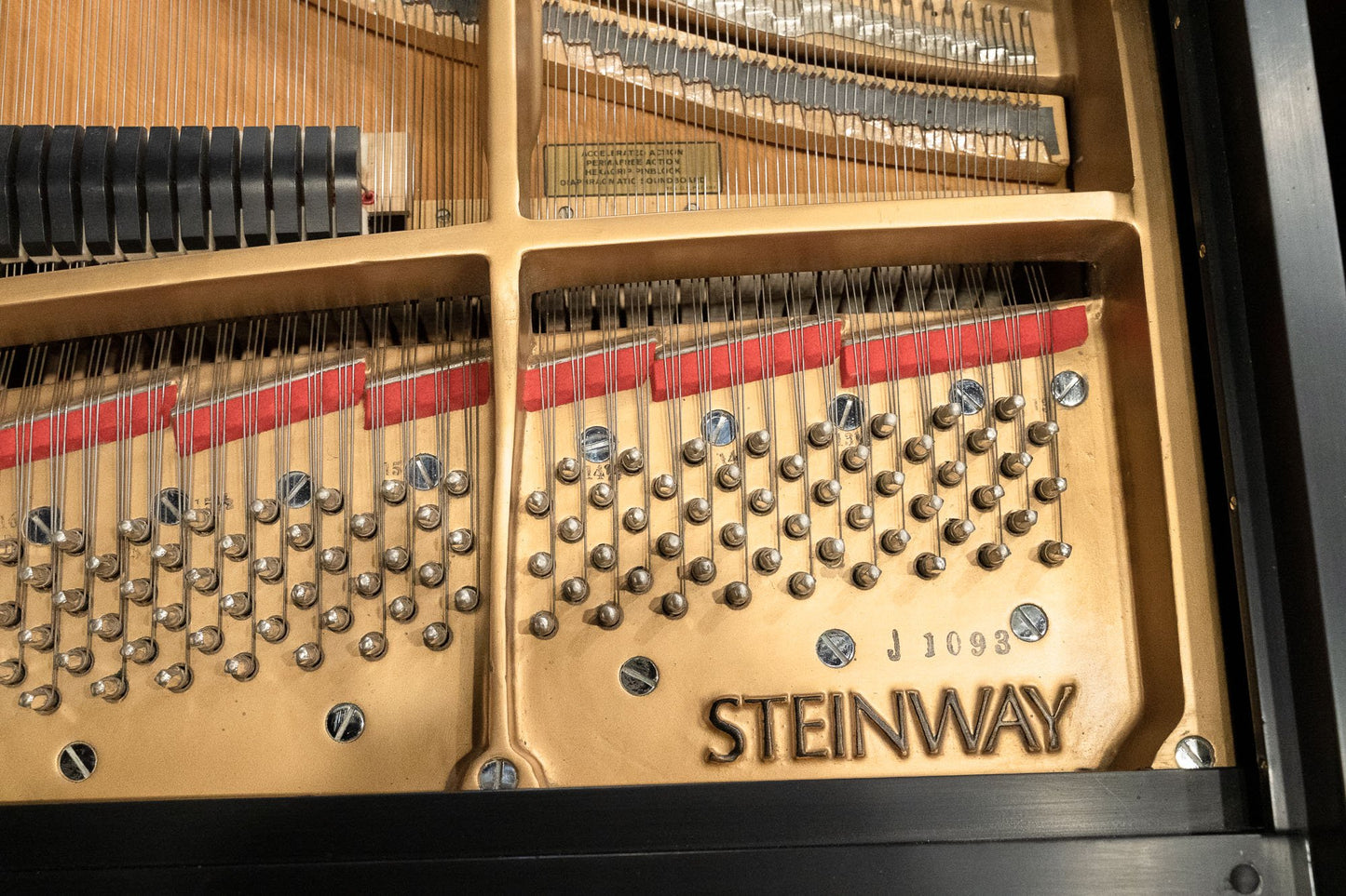 Image 14 of 1979 Steinway M Grand / Black / 5'7" with QRS Self Playing System