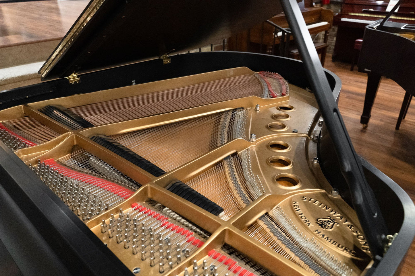 Image 15 of 1979 Steinway M Grand / Black / 5'7" with QRS Self Playing System