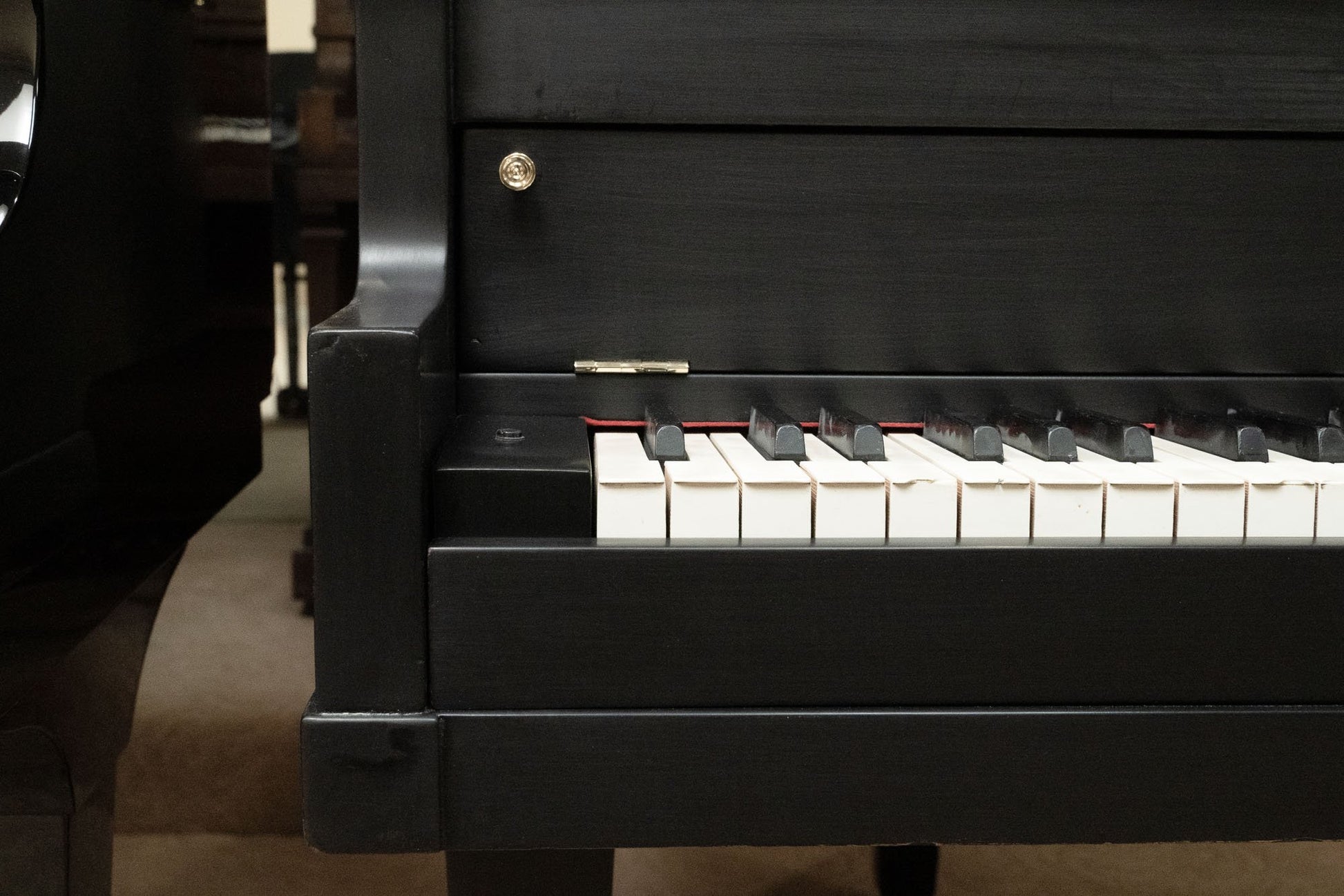 Image 4 of 1917 Aeolian Grand 4'9" / Satin Black 