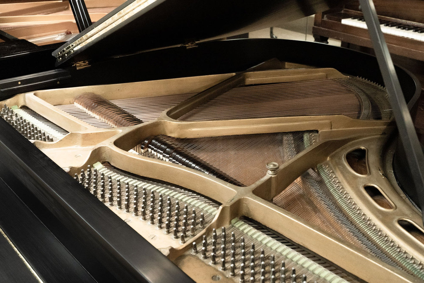 Image 13 of 1917 Aeolian Grand 4'9" / Satin Black 