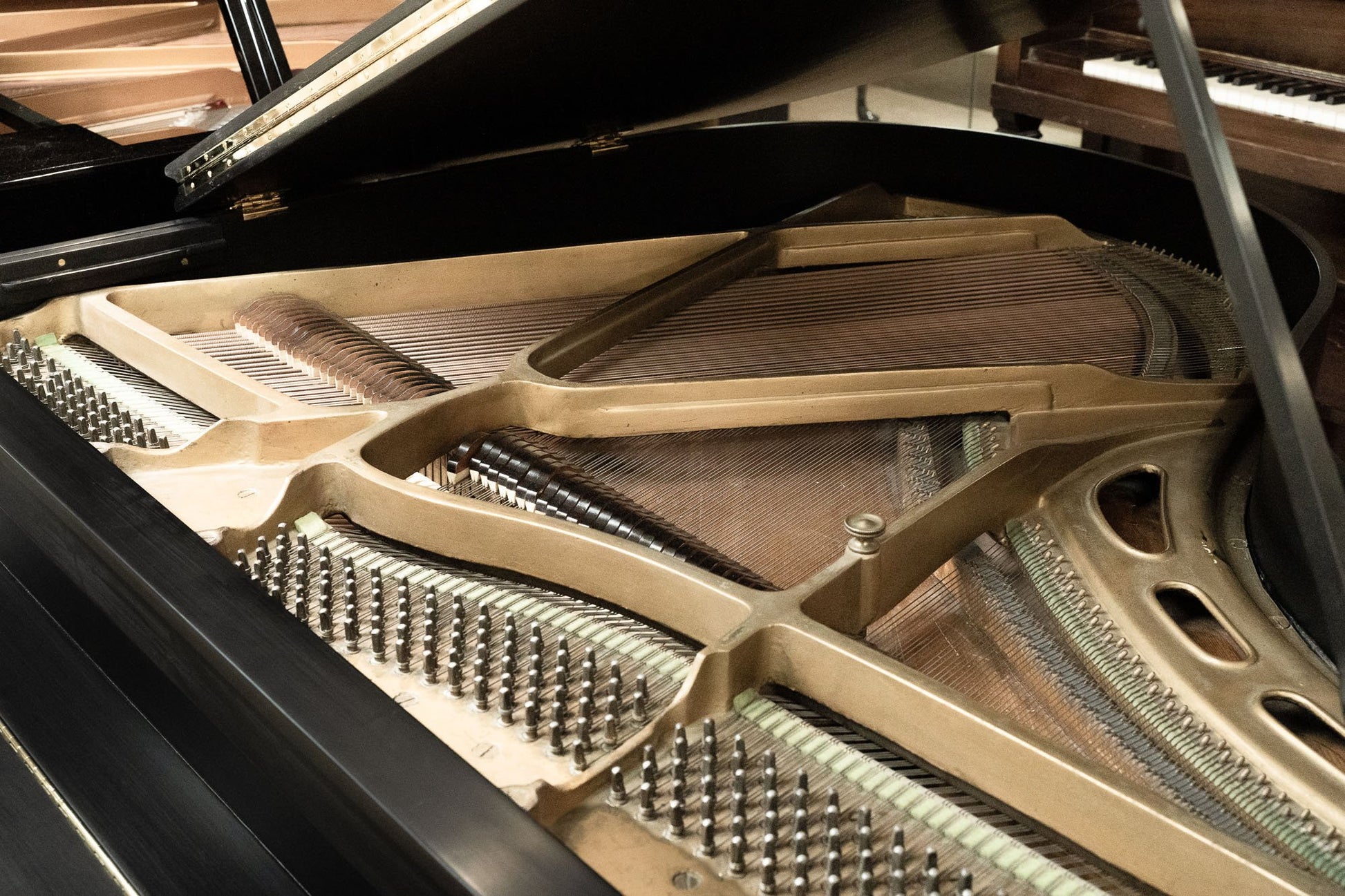 Image 13 of 1917 Aeolian Grand 4'9" / Satin Black 