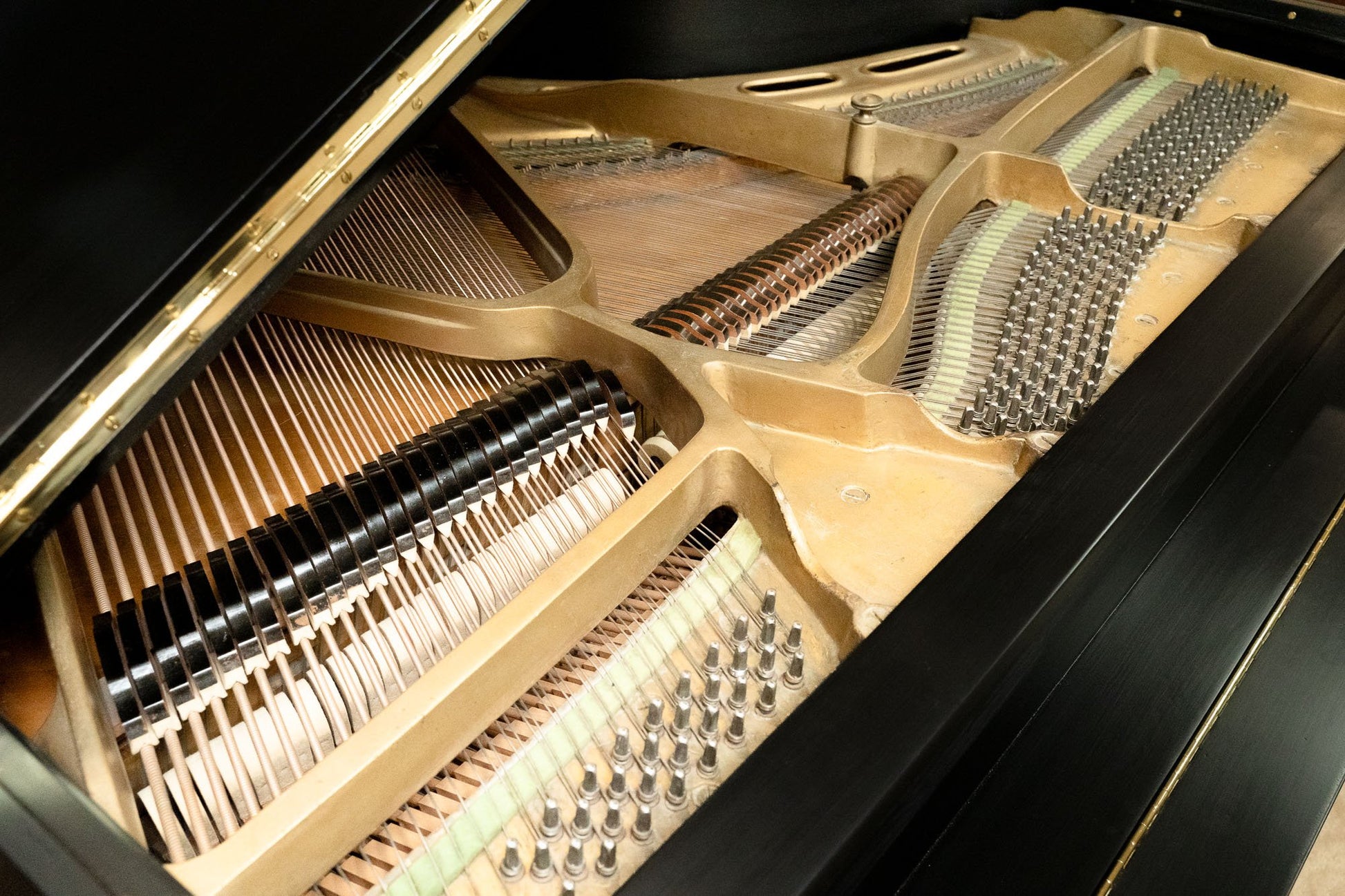 Image 14 of 1917 Aeolian Grand 4'9" / Satin Black 