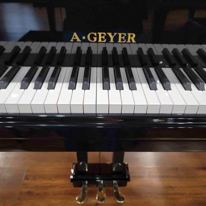 A. Geyer GG-160 5'3" Polished Black Grand Piano