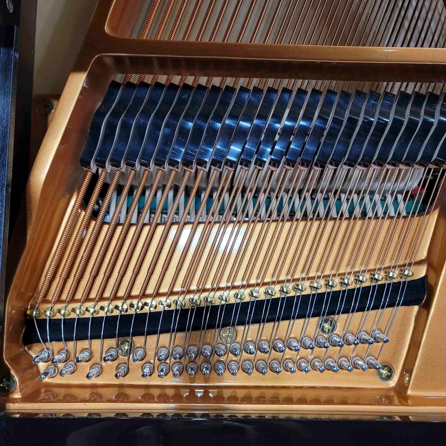 A. Geyer GG-160 5'3" Polished Black Grand Piano