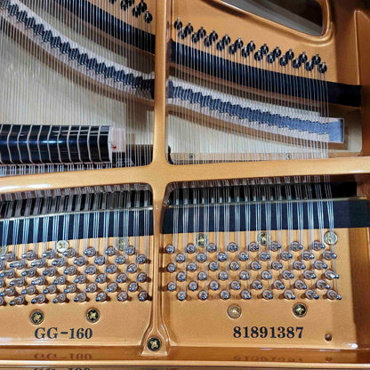 A. Geyer GG-160 5'3" Polished Black Grand Piano