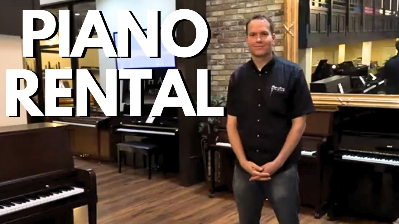 Load video: Rent a piano from a piano technician today!