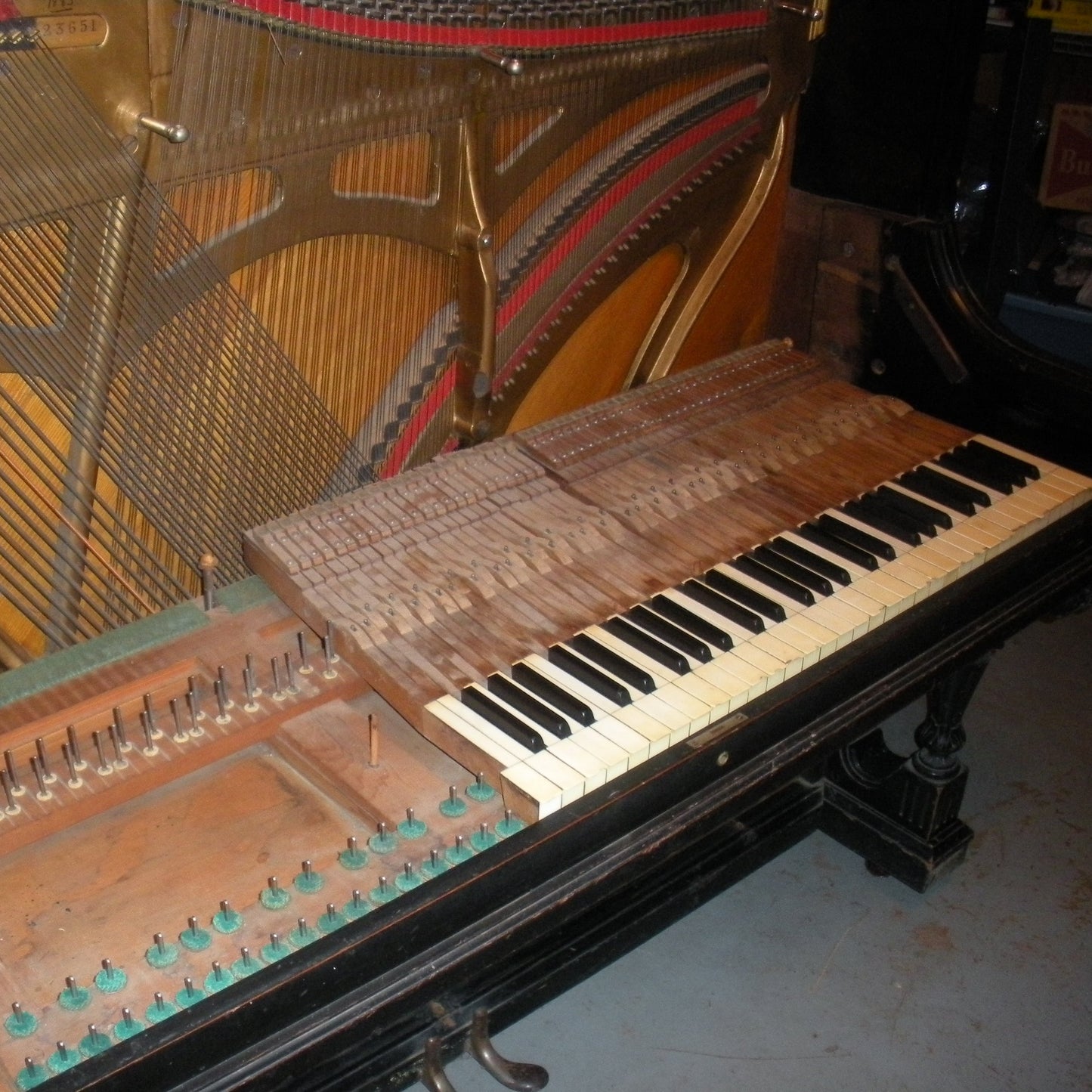 The Barrett Family Piano!