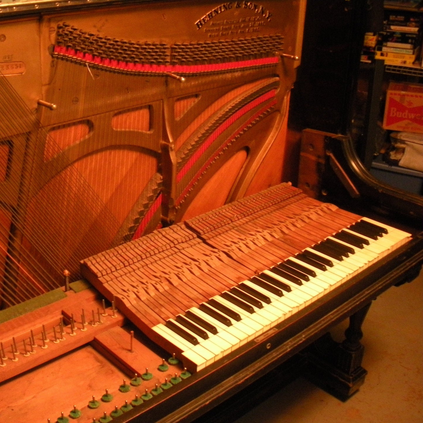 The Barrett Family Piano!