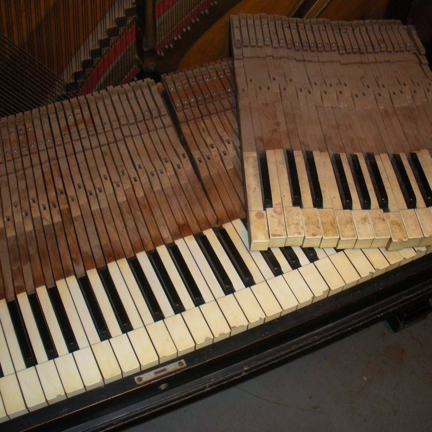The Barrett Family Piano!