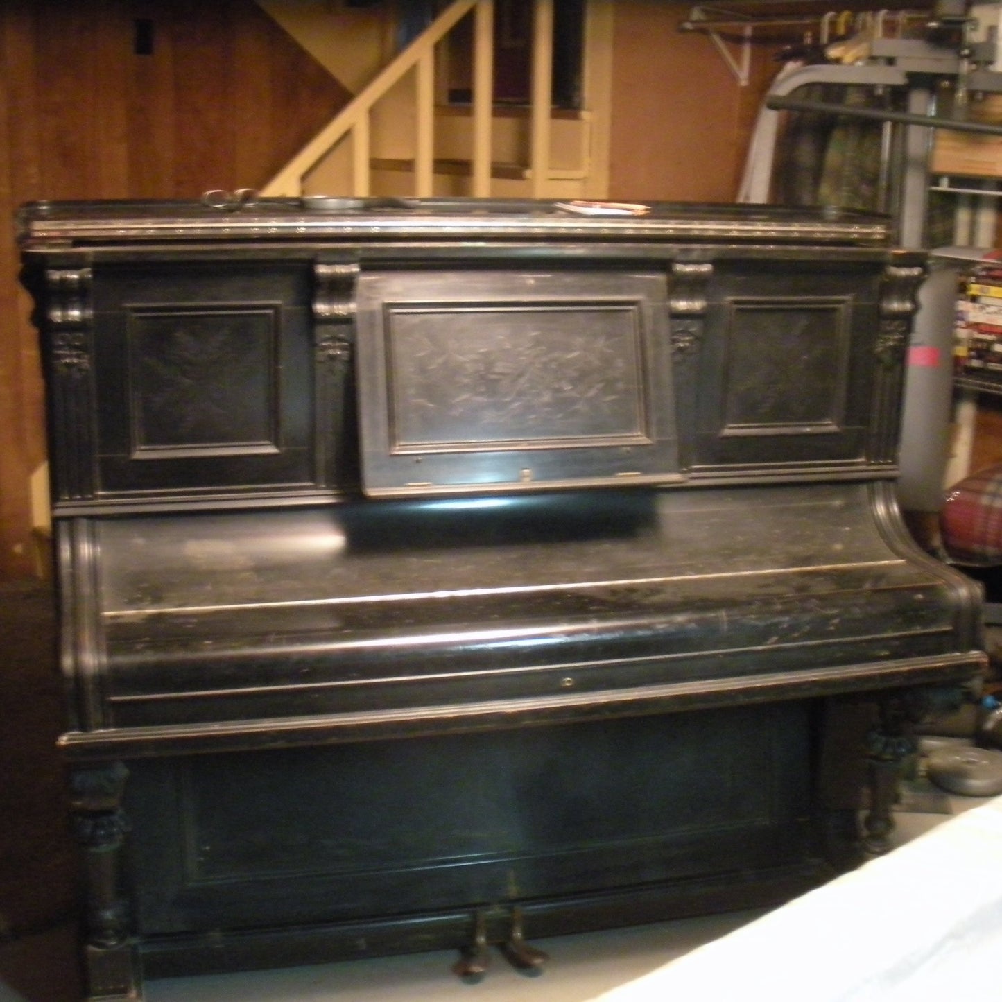 The Barrett Family Piano!
