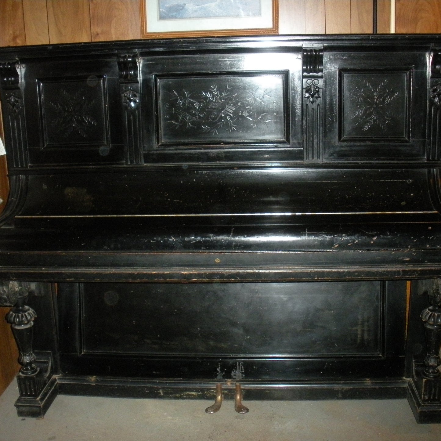 The Barrett Family Piano!