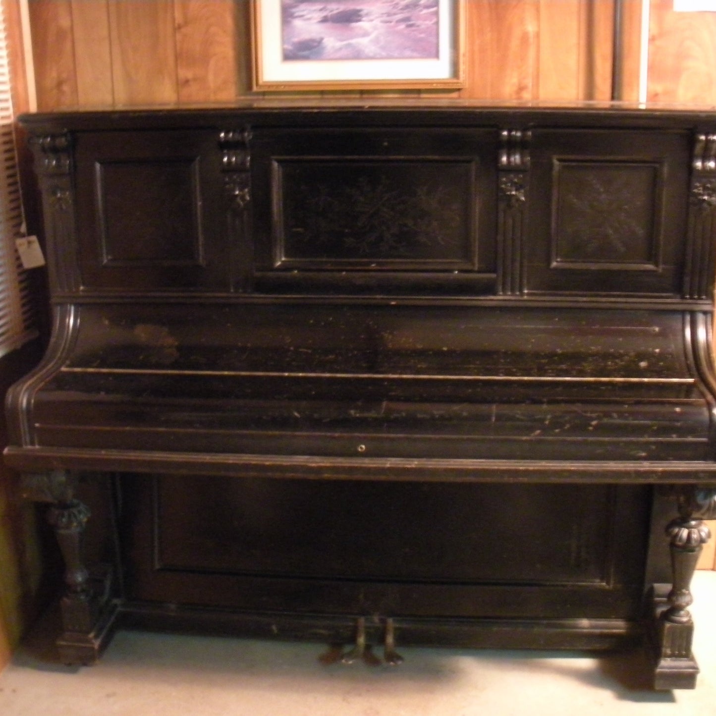 The Barrett Family Piano!