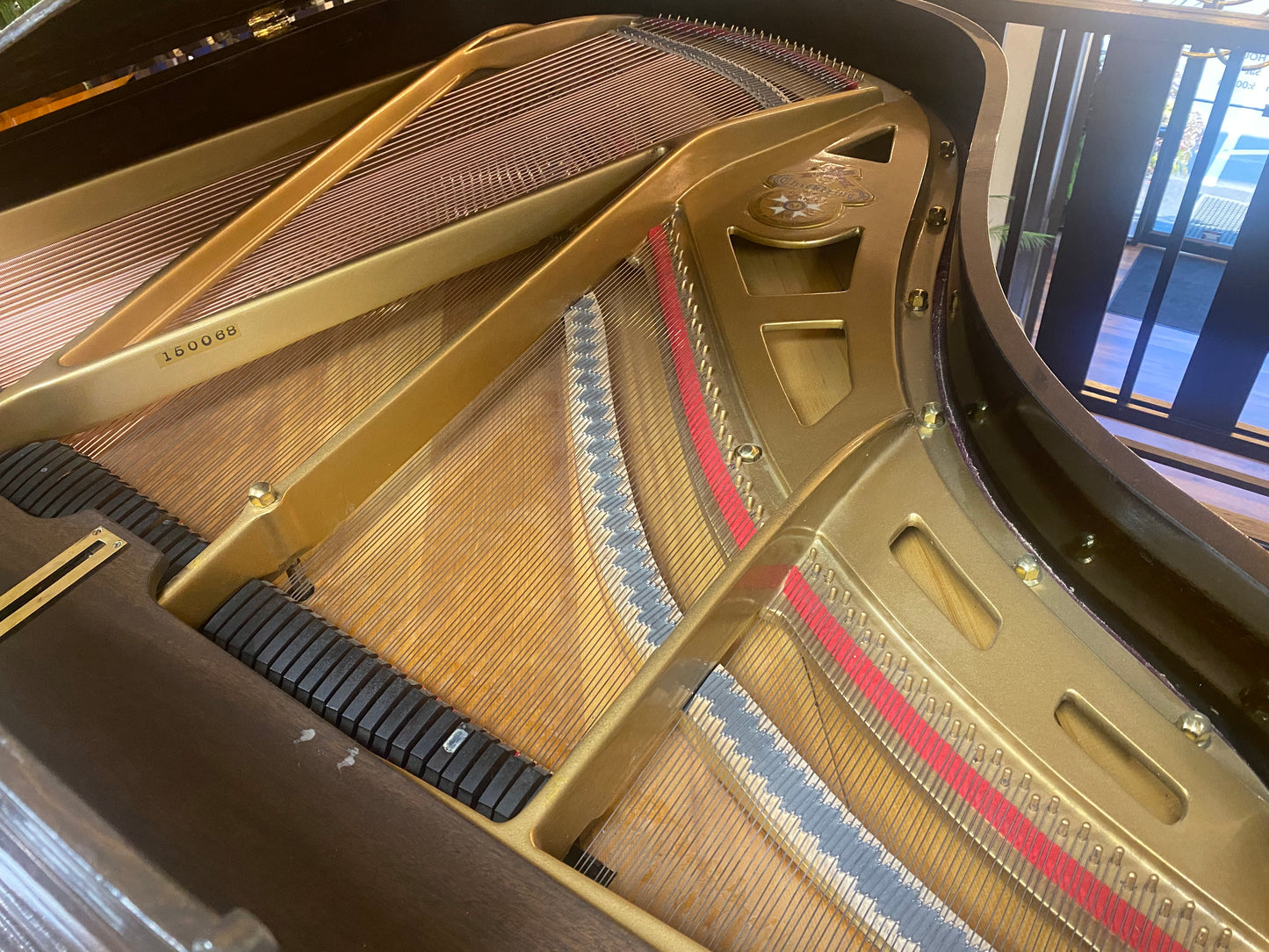 SOLD 1932 Chickering 5'3" Walnut Grand Piano