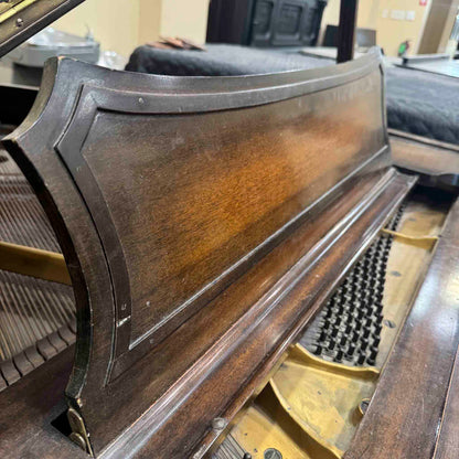 CURRENT SHOP WORK 1920 Starck 4'11" Wood Finish Baby Grand Piano