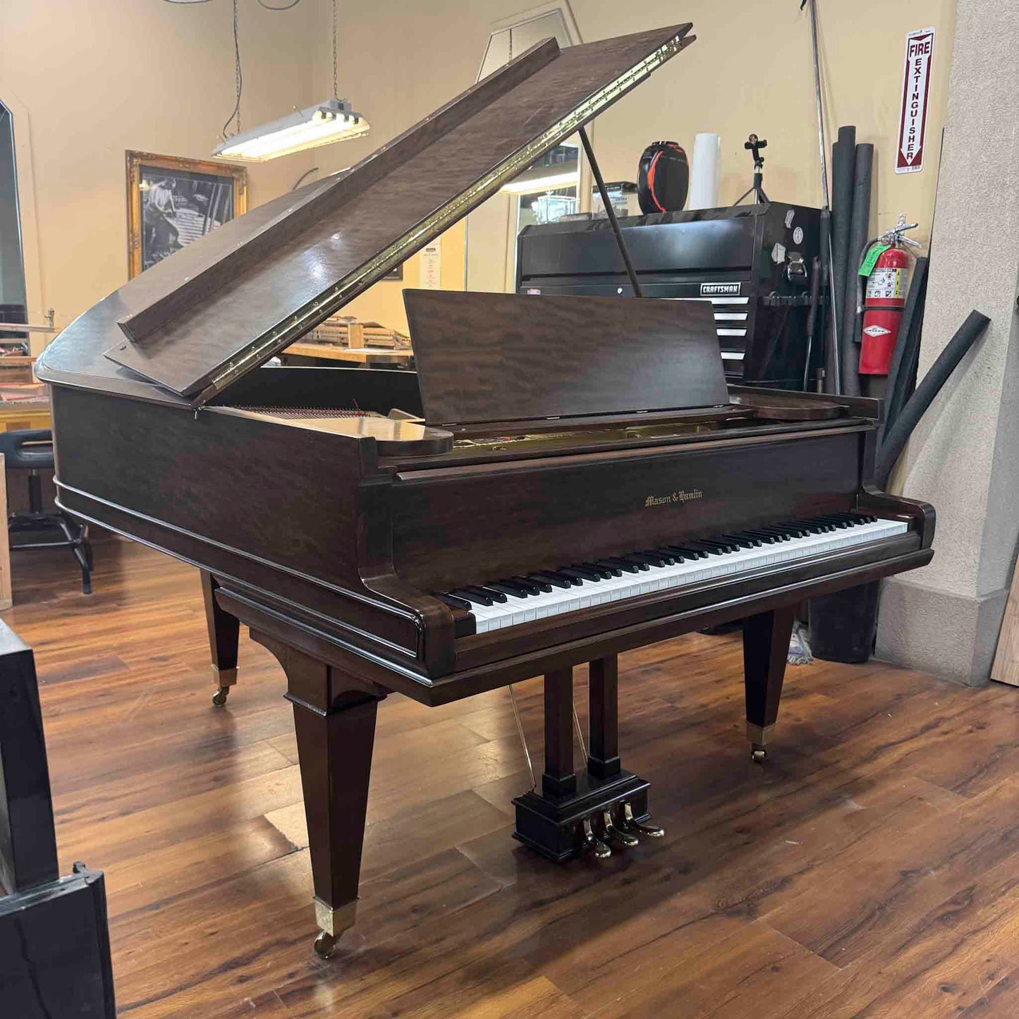 SOLD 1913 Mason & Hamlin Wood Finish Commissioned Grand Piano