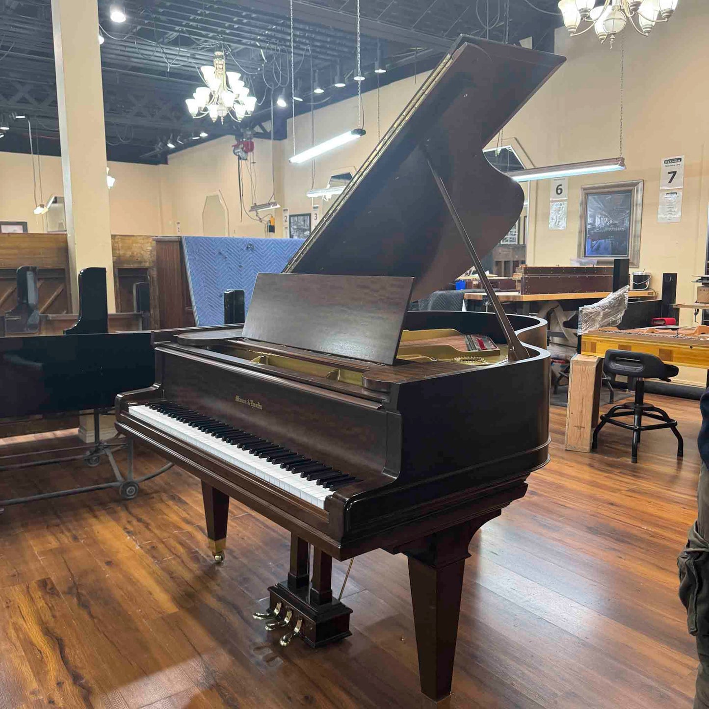 SOLD 1913 Mason & Hamlin Wood Finish Commissioned Grand Piano