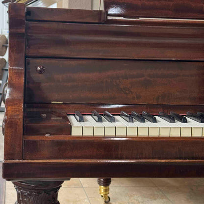 SOLD 1907 Henry & Lindeman Polished Wood Finish Commissioned Grand Piano