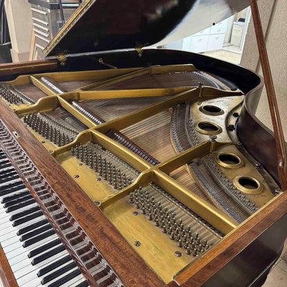 SOLD 1907 Henry & Lindeman Polished Wood Finish Commissioned Grand Piano