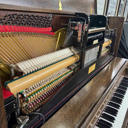 SOLD 1913 Whitney Wood Finish Commissioned Upright Piano