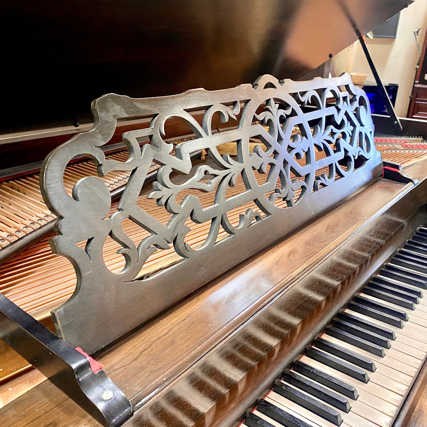 SOLD 1885 Behning & Son Square Grand Piano