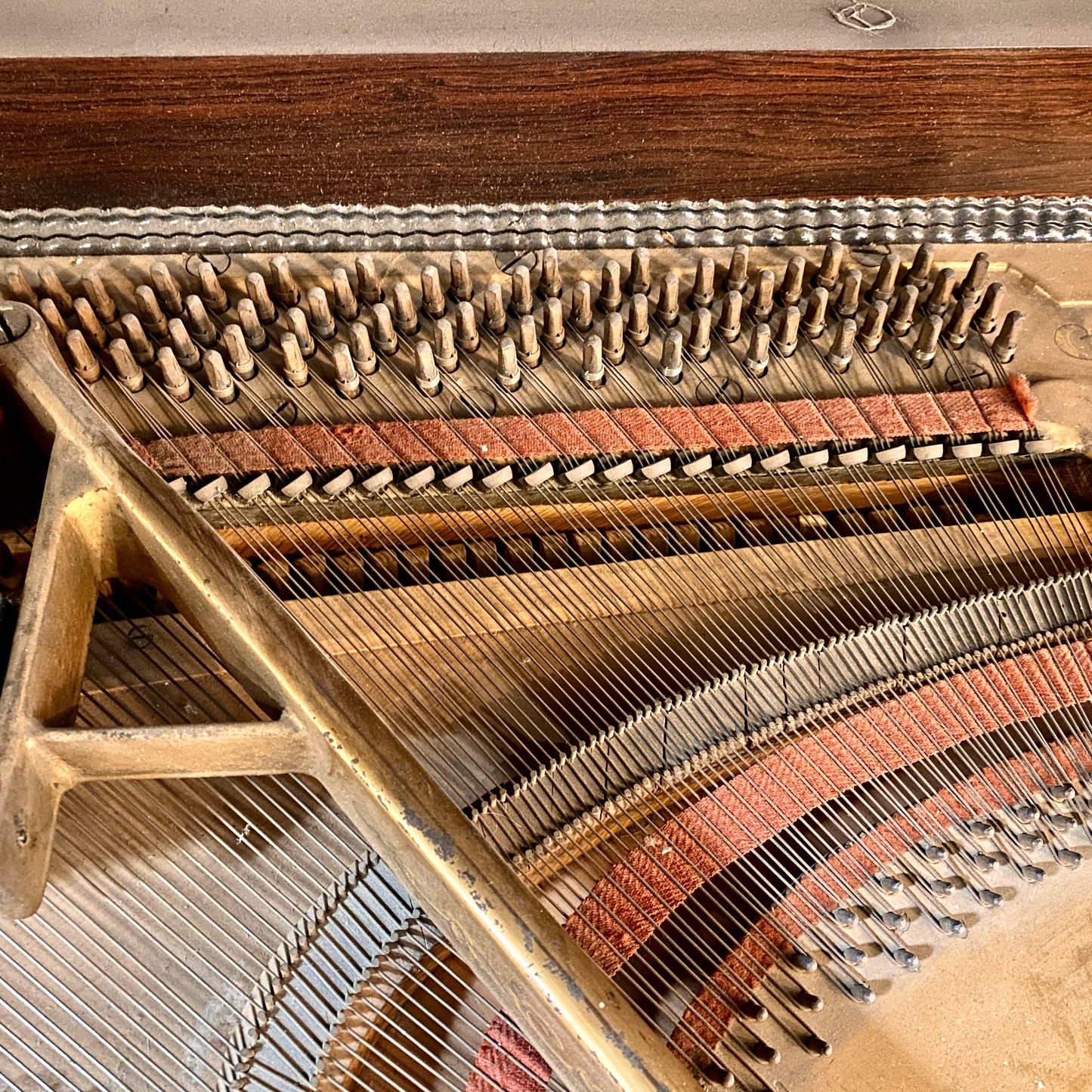 SOLD 1885 Behning & Son Square Grand Piano