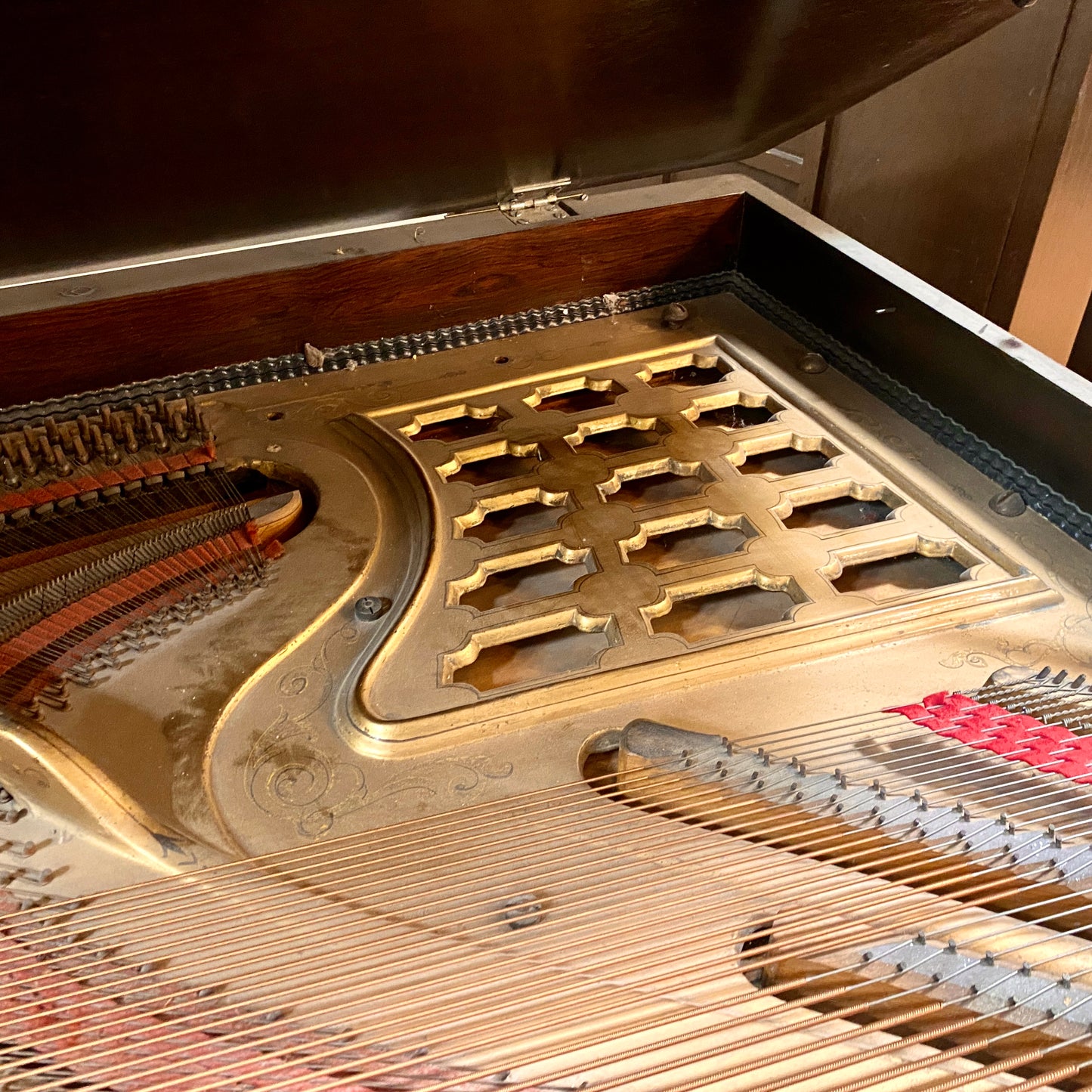 SOLD 1885 Behning & Son Square Grand Piano