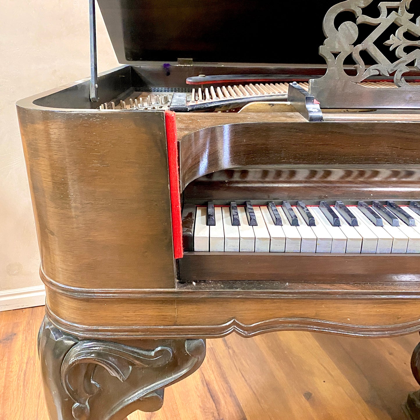 SOLD 1885 Behning & Son Square Grand Piano