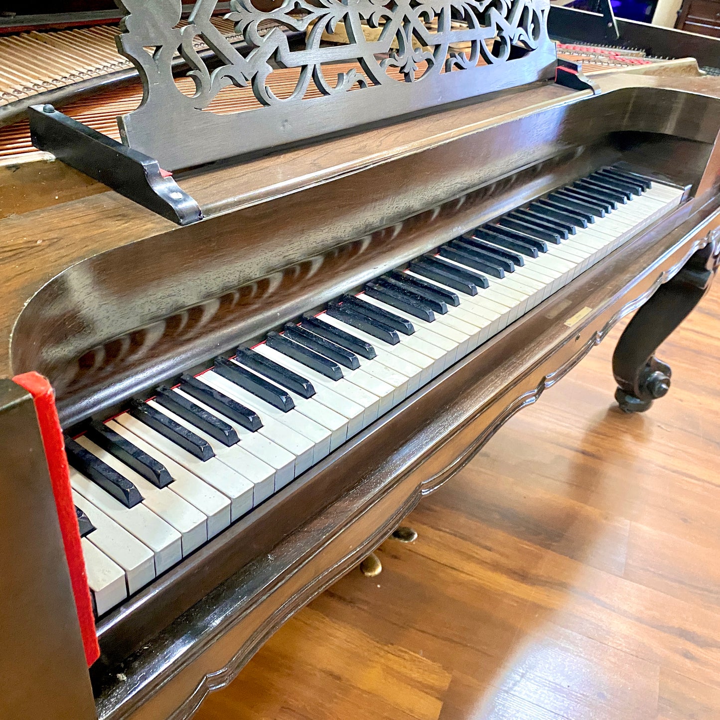 SOLD 1885 Behning & Son Square Grand Piano