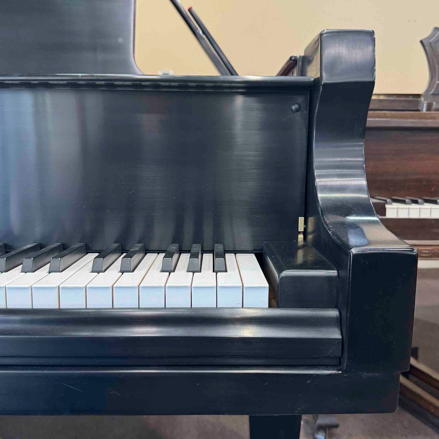 CURRENT SHOP WORK - 2000 Baldwin SF-10 7' Commissioned Satin Black Grand Piano