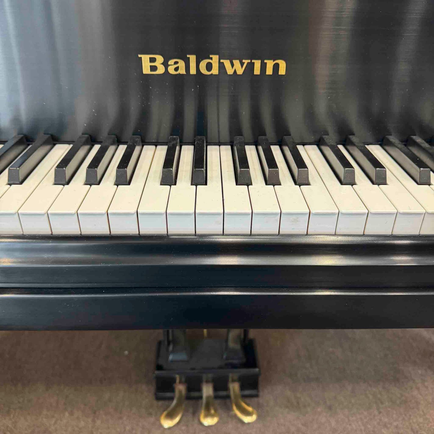 CURRENT SHOP WORK - 2000 Baldwin SF-10 7' Commissioned Satin Black Grand Piano