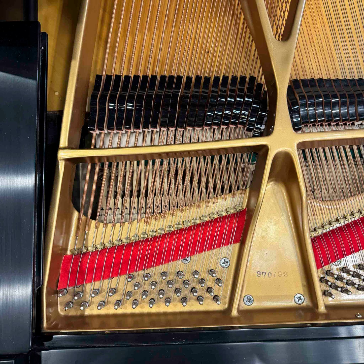 CURRENT SHOP WORK - 2000 Baldwin SF-10 7' Commissioned Satin Black Grand Piano