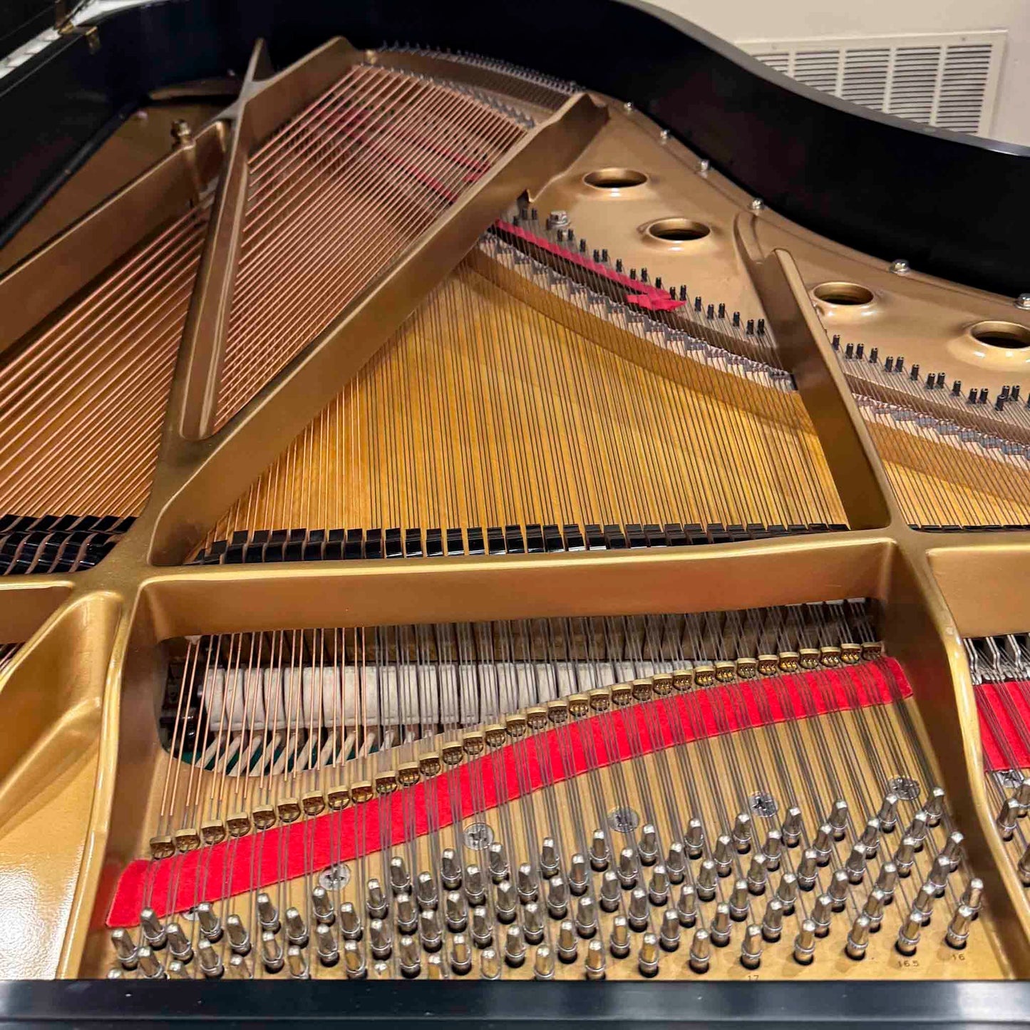 CURRENT SHOP WORK - 2000 Baldwin SF-10 7' Commissioned Satin Black Grand Piano