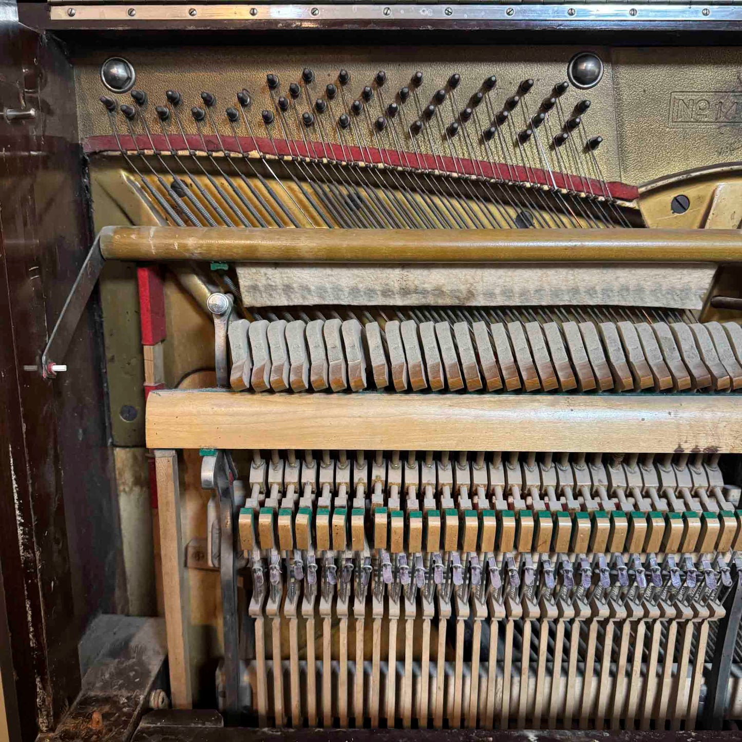 AVAILABLE TO RESTORE: CALL FOR CUSTOM PRICING - 1905 Kimball 57" Wood Finish Upright Piano