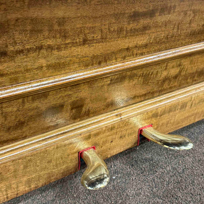 CURRENT SHOP WORK - 1908 Steinway Wood Finish Commissioned Upright Player Piano