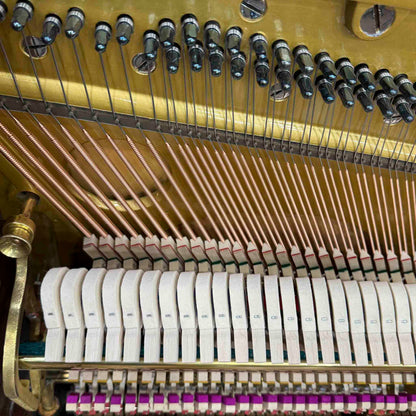 CURRENT SHOP WORK - 1908 Steinway Wood Finish Commissioned Upright Player Piano