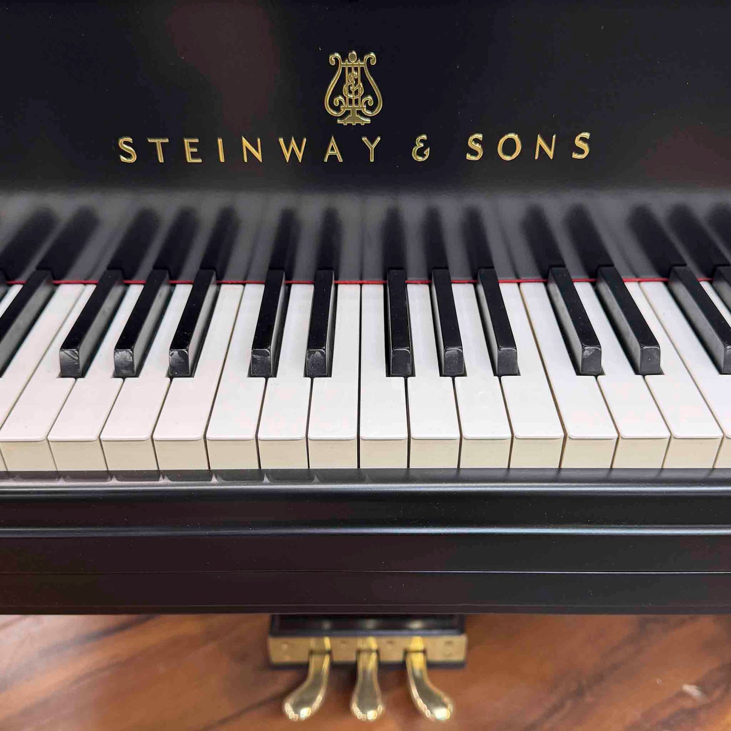 SOLD 1967 Steinway B 6'11" Satin Black Commissioned Grand Piano