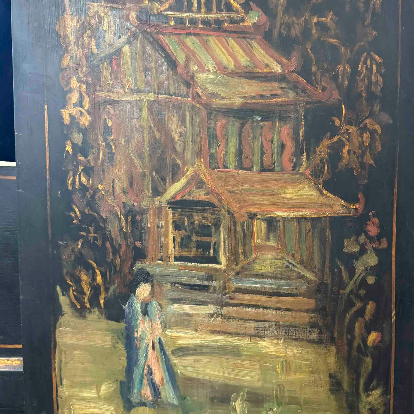 CURRENT SHOP WORK - 1911 Ludwig & Co. Wood Finish Art Case Commissioned Upright Piano