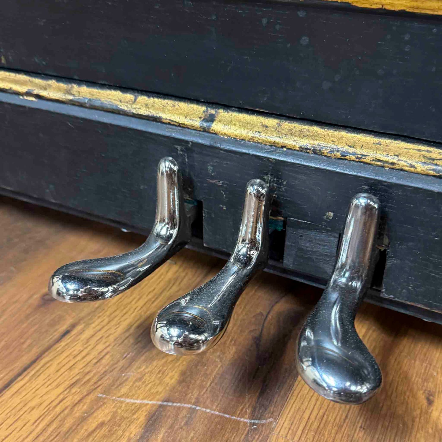CURRENT SHOP WORK - 1911 Ludwig & Co. Wood Finish Art Case Commissioned Upright Piano